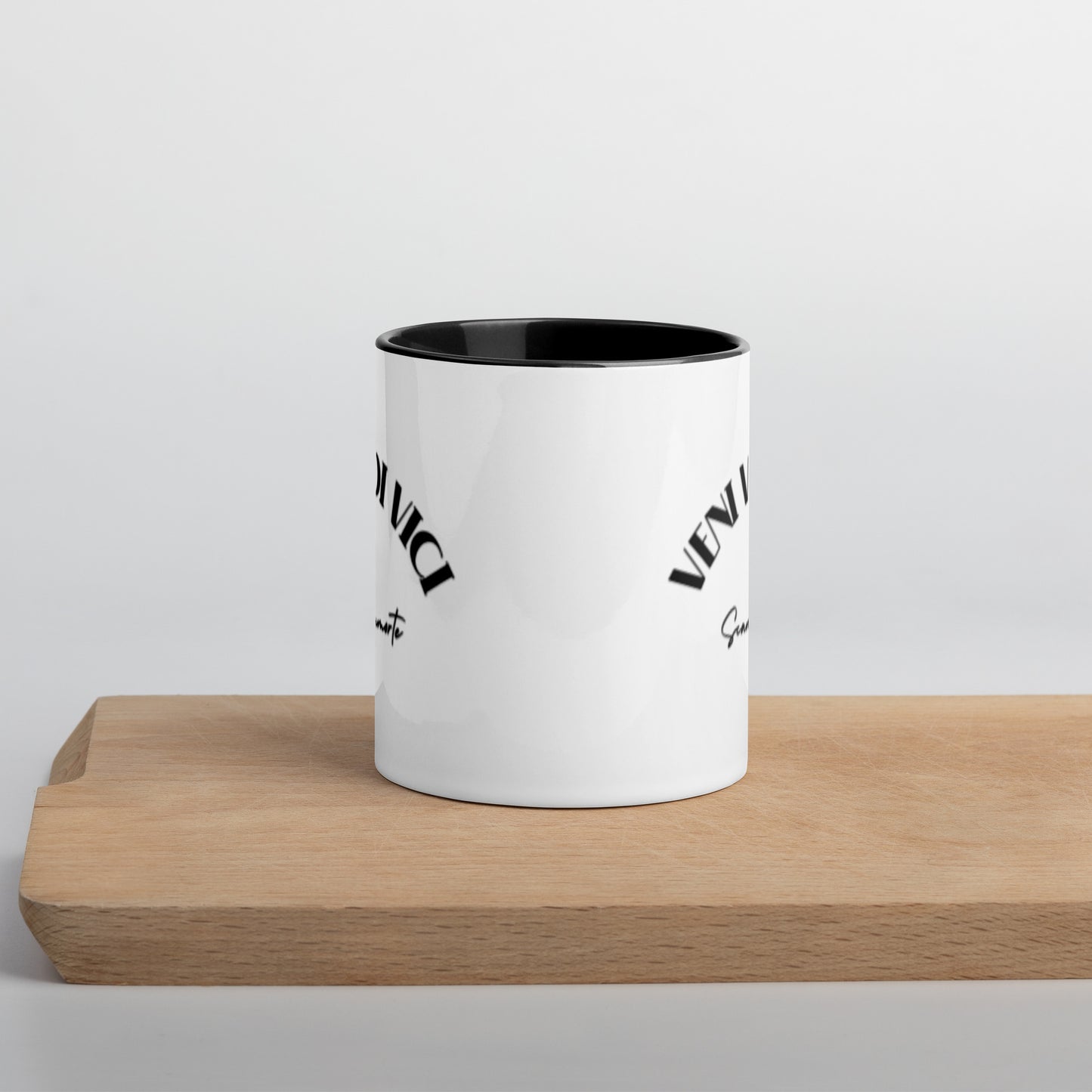 VENI VIDI VICI - Mug with Color Inside