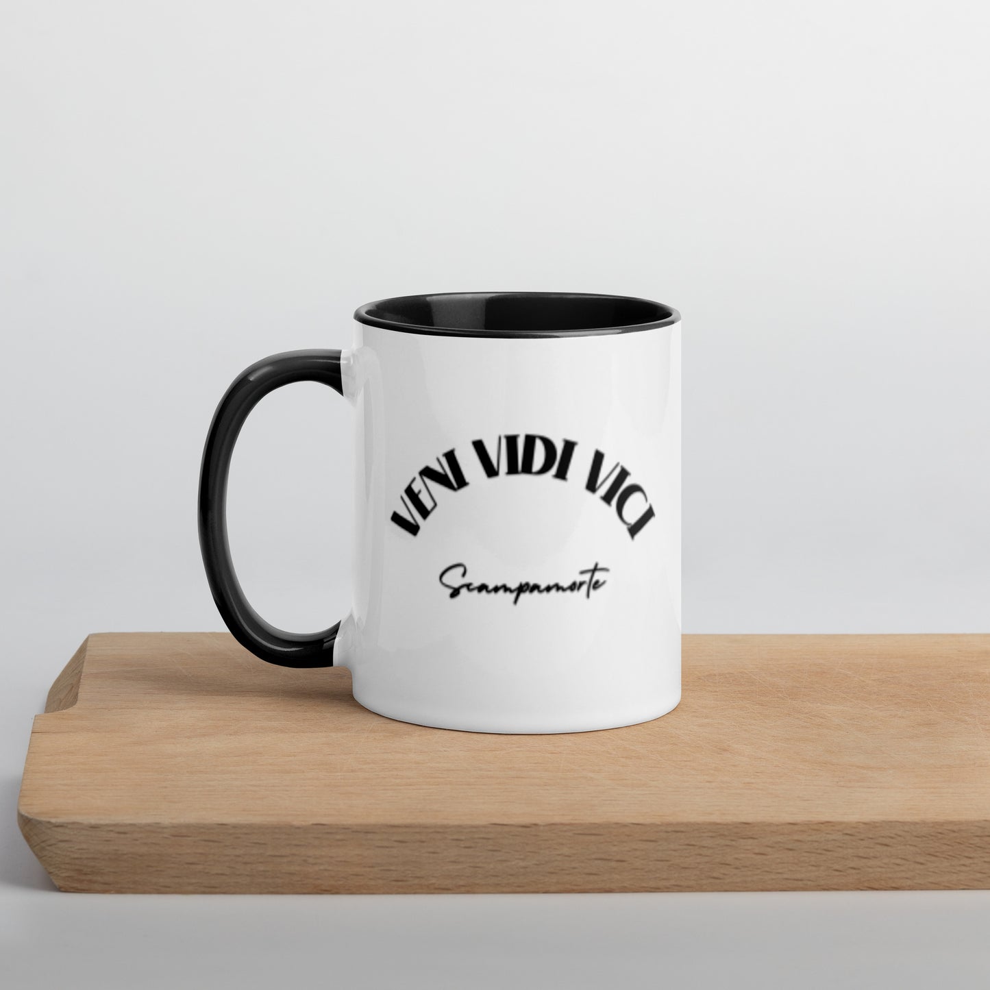 VENI VIDI VICI - Mug with Color Inside