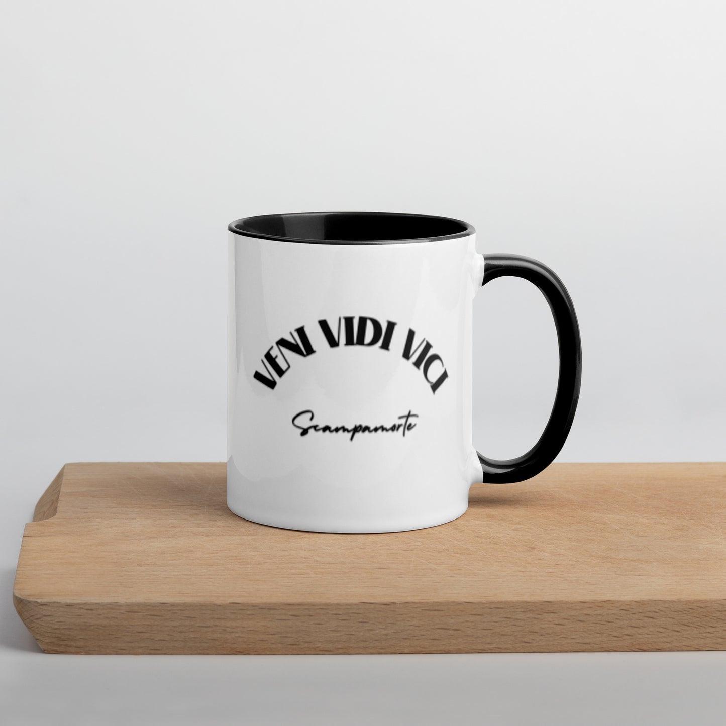 VENI VIDI VICI - Mug with Color Inside