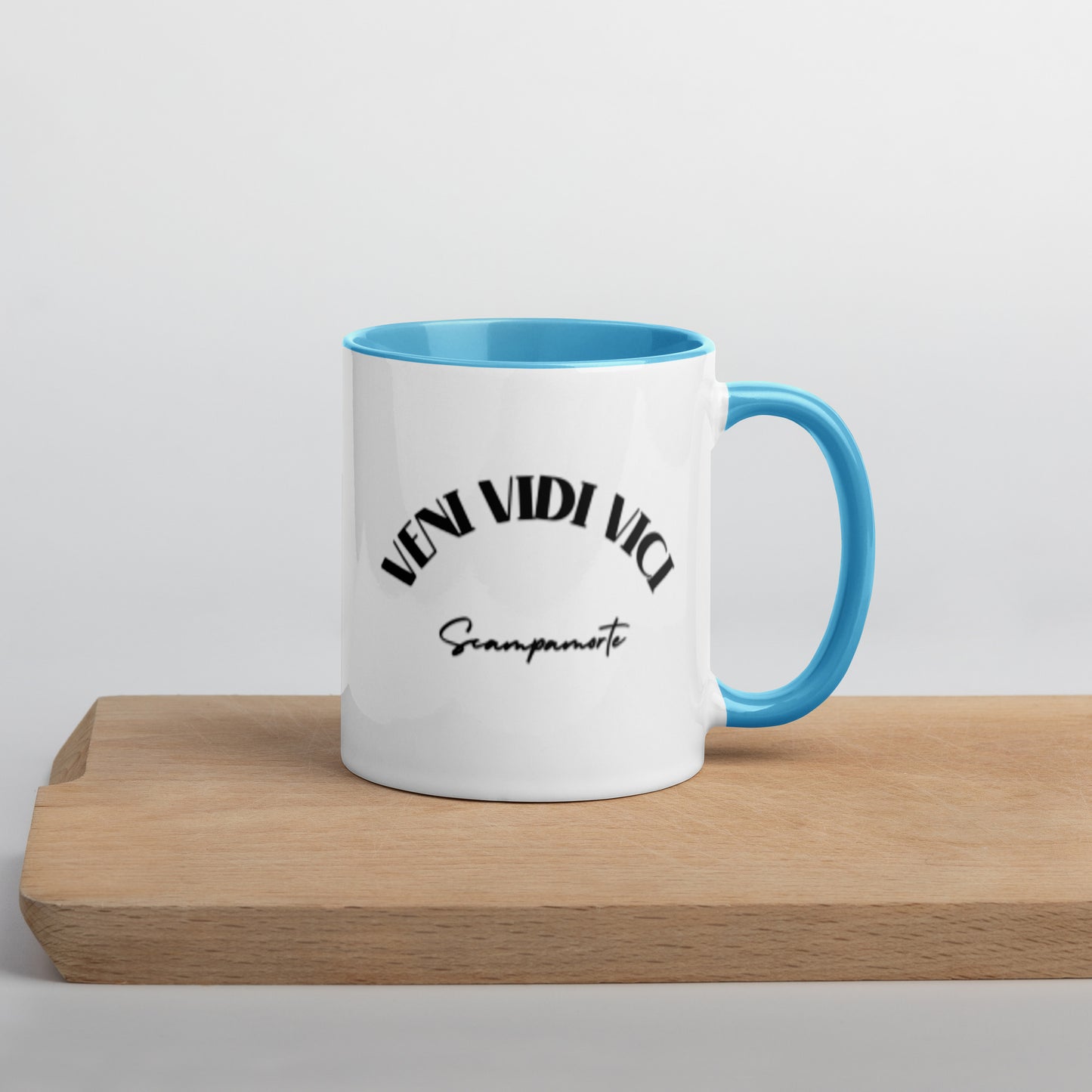 VENI VIDI VICI - Mug with Color Inside