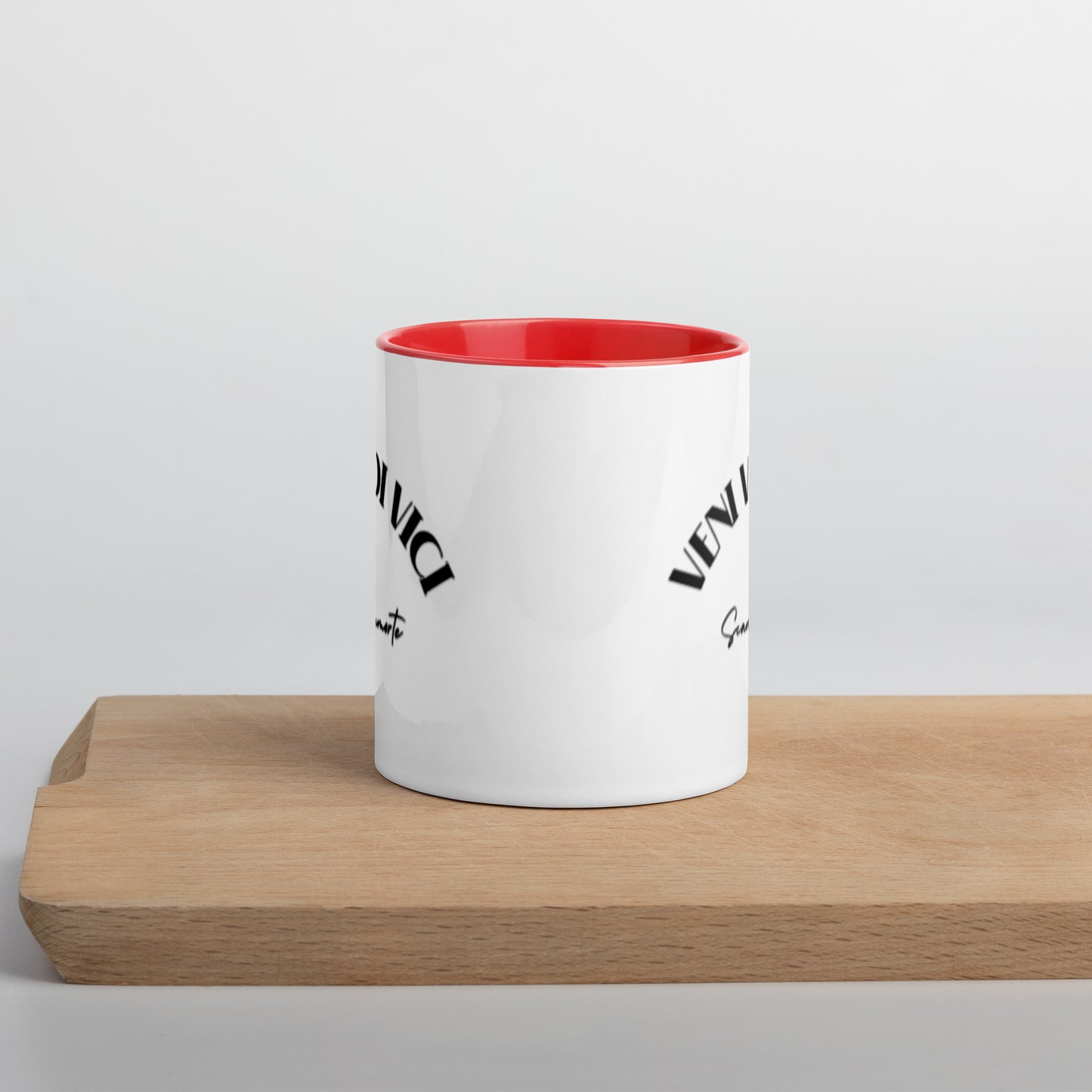 VENI VIDI VICI - Mug with Color Inside