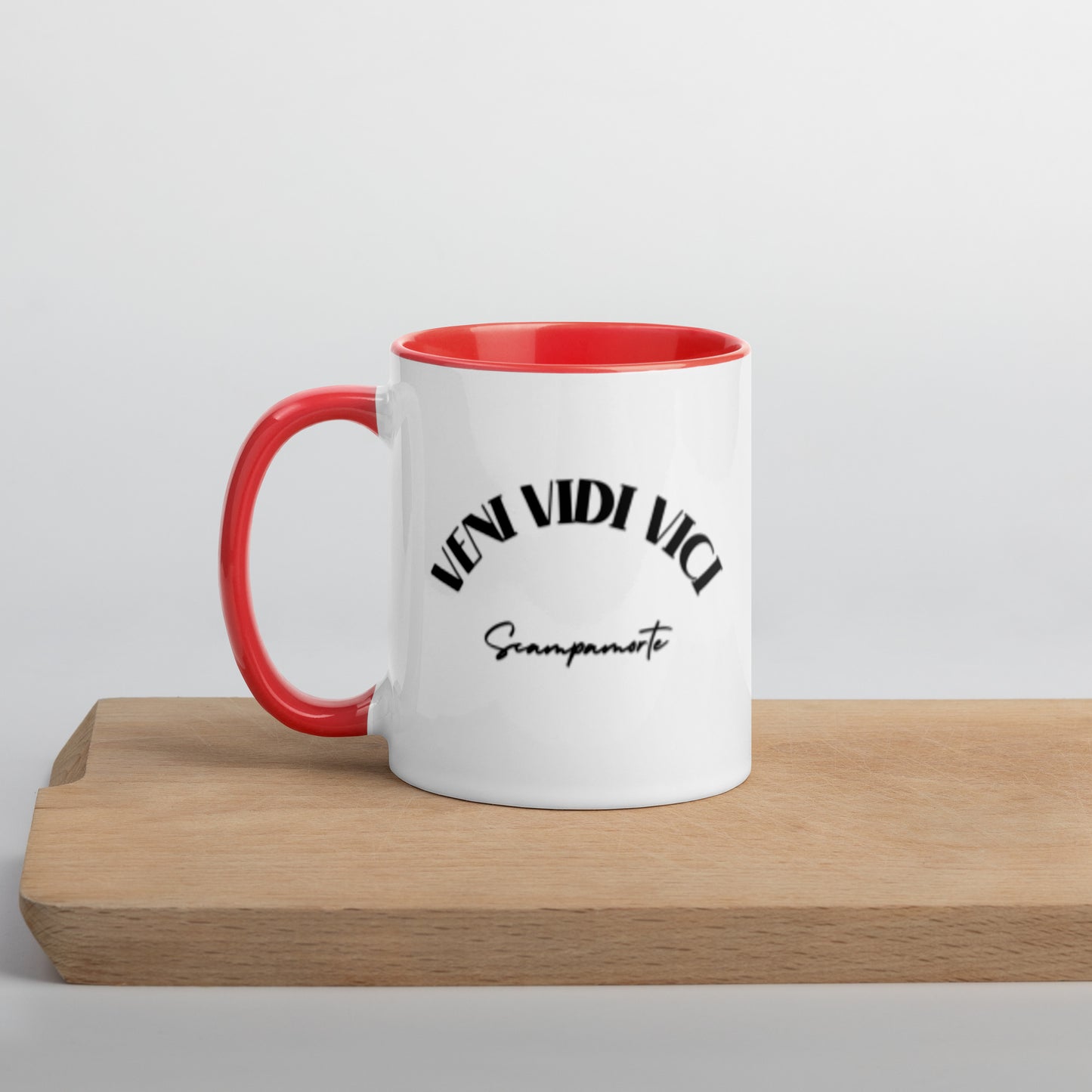 VENI VIDI VICI - Mug with Color Inside