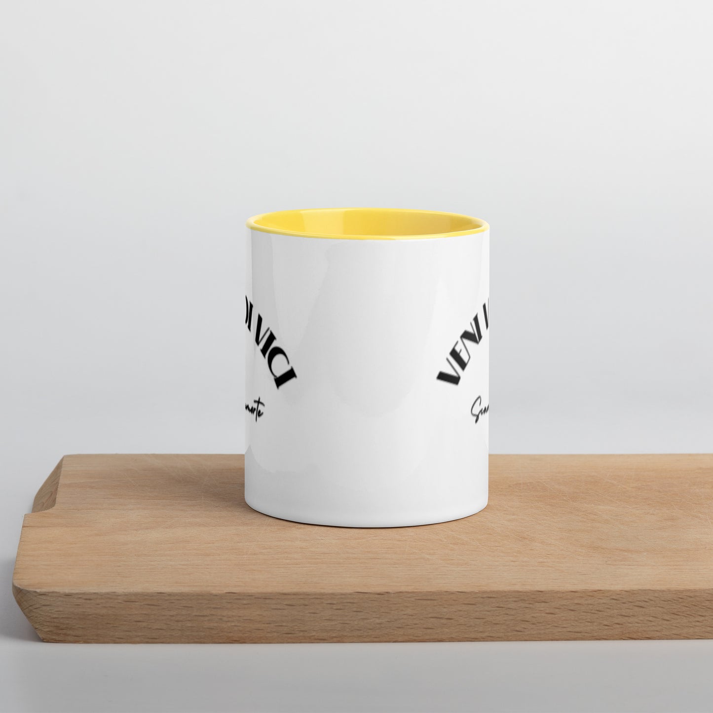 VENI VIDI VICI - Mug with Color Inside