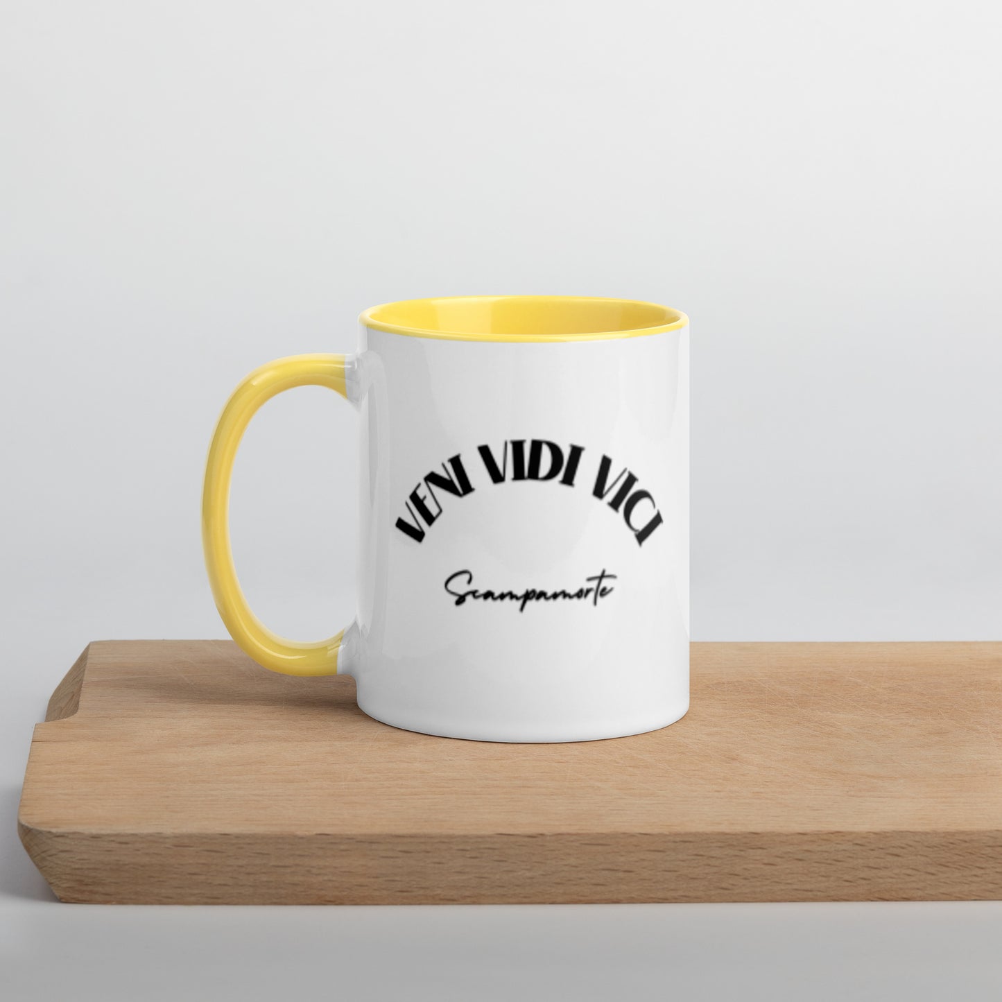 VENI VIDI VICI - Mug with Color Inside